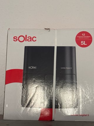 Freidora Solac Leviter Digital 5L