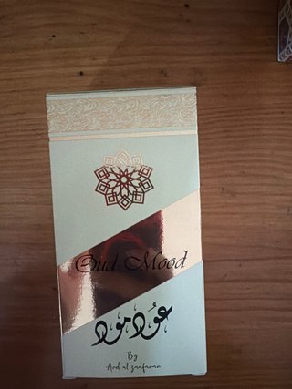 Perfume Rasasi Oud Mood Beige/Oro