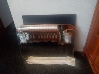 Mueble espejo baño y otros accesorios