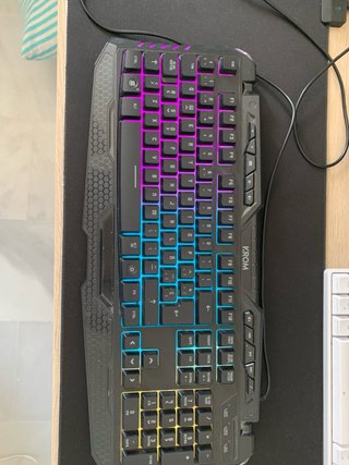 Teclado Gaming KROM LED RGB