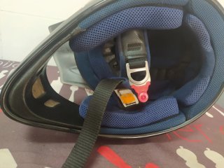 Casco Motocross Suomy Plata/Rojo