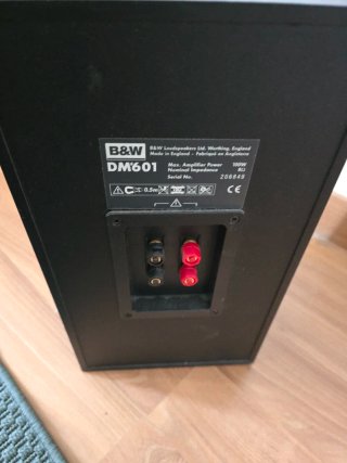 Altavoces B&W DM 601