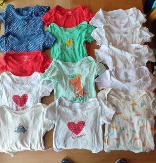 Lote 14 bodies Talla S/8 Marca Tex