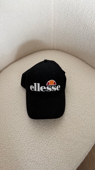 Gorra Ellesse Negra Algodón