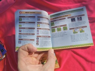 Manual y tarjeta de puntos New Super Mario Bros ds