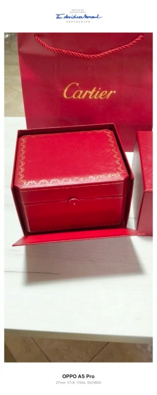 Scatola Cartier Rossa per Orologi