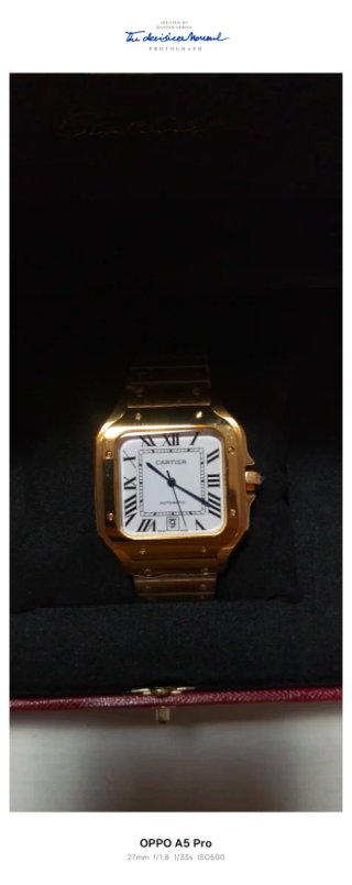 Scatola Cartier Rossa per Orologi