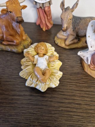 Presepe Natività Fontanini, figure 19 cm