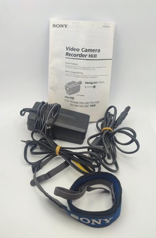 Cámara Sony Hi8 SteadyShot perfecta