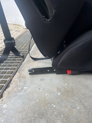Silla coche bebé negra