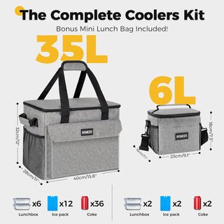 Bolsa térmica con carrito plegable
