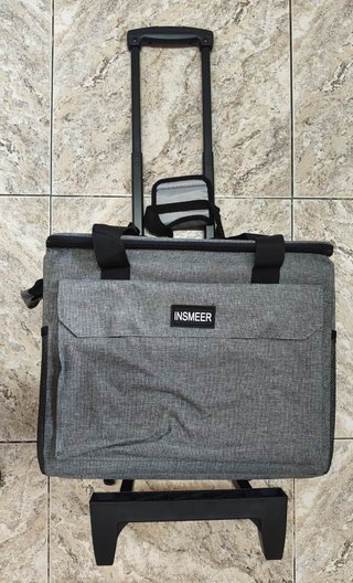 Bolsa térmica con carrito plegable