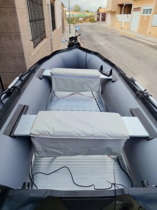 Zodiac Ozeam 3.60 + Motor Sail 6cv.