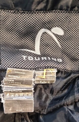 Pantalón Moto Cordura Touring Talla L Negro
