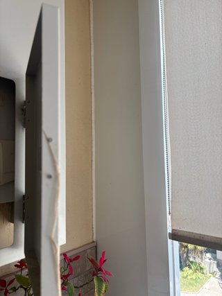 Caja termo exterior blanca con plastico de fabrica