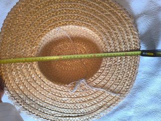 Sombrero de paja de ala ancha NUEVO