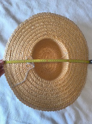 Sombrero de paja de ala ancha NUEVO