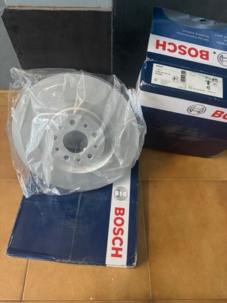2 Discos Freno Delanteros Opel Bosch
