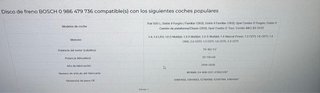 2 Discos Freno Delanteros Opel Bosch