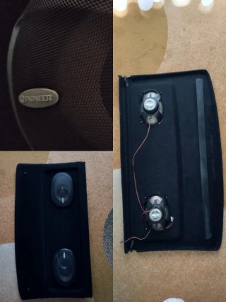Bandeja Golf Mk3 con Altavoces Pioneer