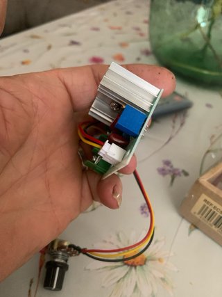 Regulador de velocidad para motor DC