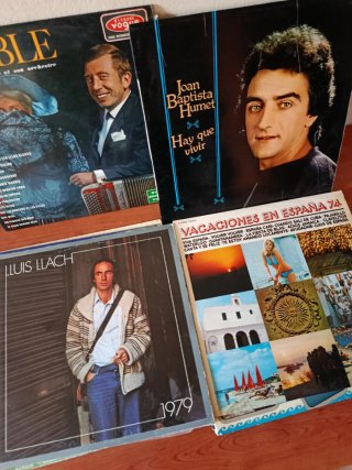 Colección de discos Vinilos