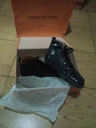 Botines Louis Vuitton Hombre Negros
