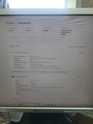 Ordenador Asus i5-4570 240GB SSD