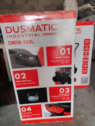 Aspiradora Industrial DUSMATIC DM36-100L