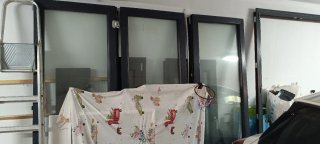 Cerramiento PVC con doble cristal
