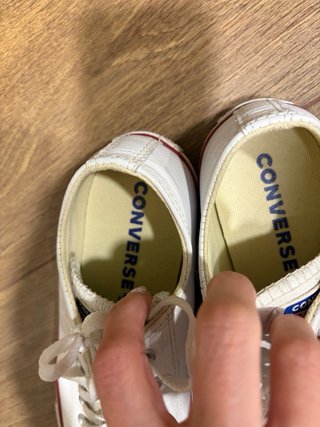 Converse Piel Blancas Talla 38