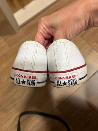 Converse Piel Blancas Talla 38