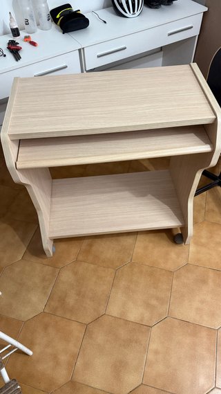 Mesa estudio extensible y silla