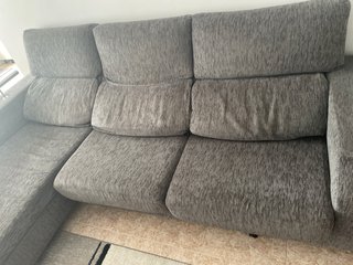 Sofá modular gris 240cm