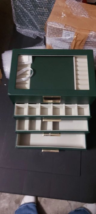 Portagioie grande verde