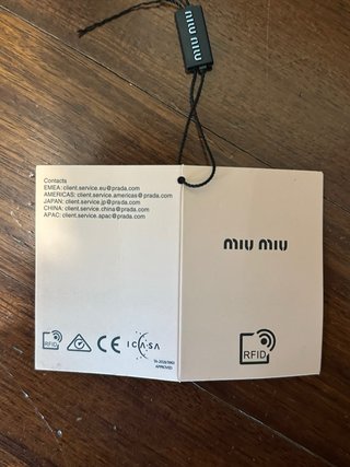 Miu Miu Top Donna Diamante Bianco