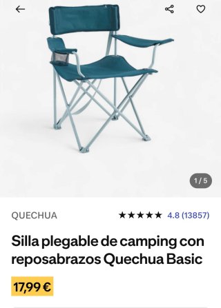 Sillas de Playa Sombrilla 240 cm