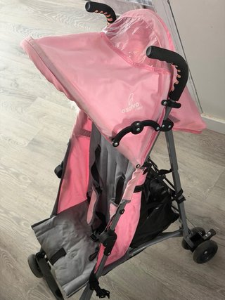 Silla de paseo niña rosa