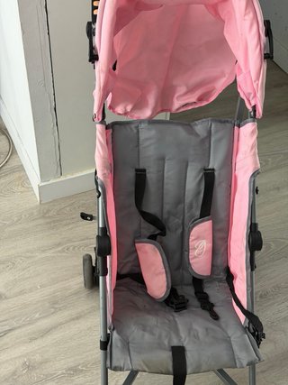 Silla de paseo niña rosa