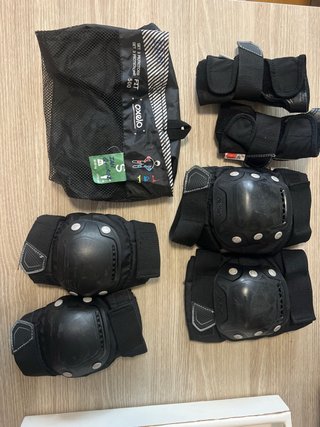 Set Protectores Patinaje Oxelo Talla S
