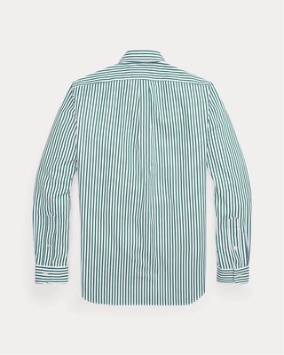 Polo Ralph Lauren Camicia a Righe Verde/Bianco