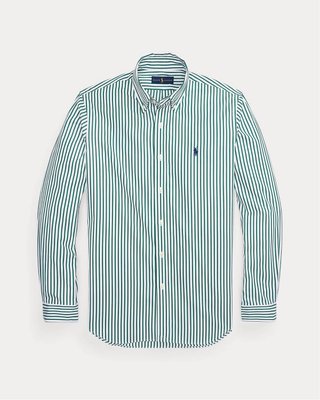 Polo Ralph Lauren Camicia a Righe Verde/Bianco