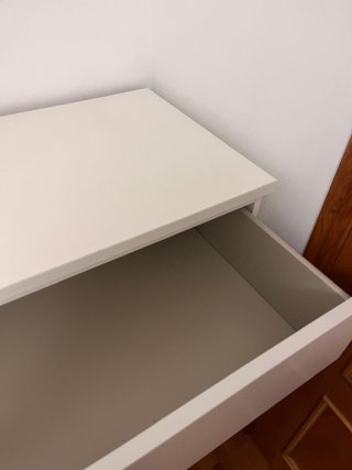 Cómoda blanca Ikea 4 cajones