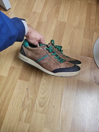 Zapatillas ECCO Marrón y Verde Hombre