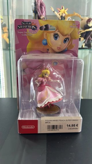 Figura Amiibo Peach Super Smash Bros.