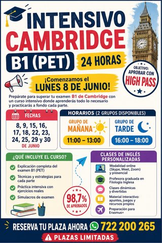Intensivo B1 CAMBRIDGE