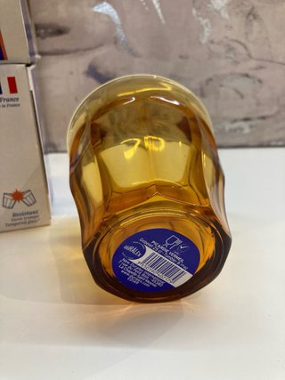 12 Vasos Duralex Ámbar Nuevos
