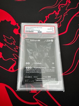 Zekrom EX BLK PSA 10 GEM MT 172