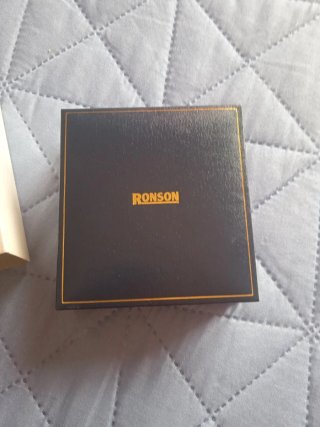 Accendino Ronson Rosso Dorato