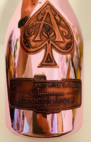 Bottiglia vuota Champagne Armand de Brignac